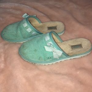 Blue Ugg Slippers